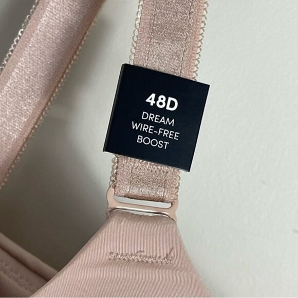 Torrid Dream Wire-Free Push-Up Bra in rose dust size 48D NEW NWT molded cups - Picture 7 of 9